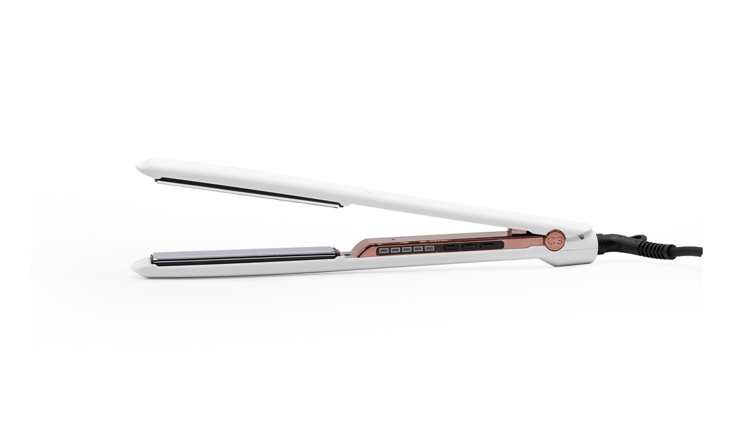 Corioliss C3 Hair Straightener White Soft Touch Copper